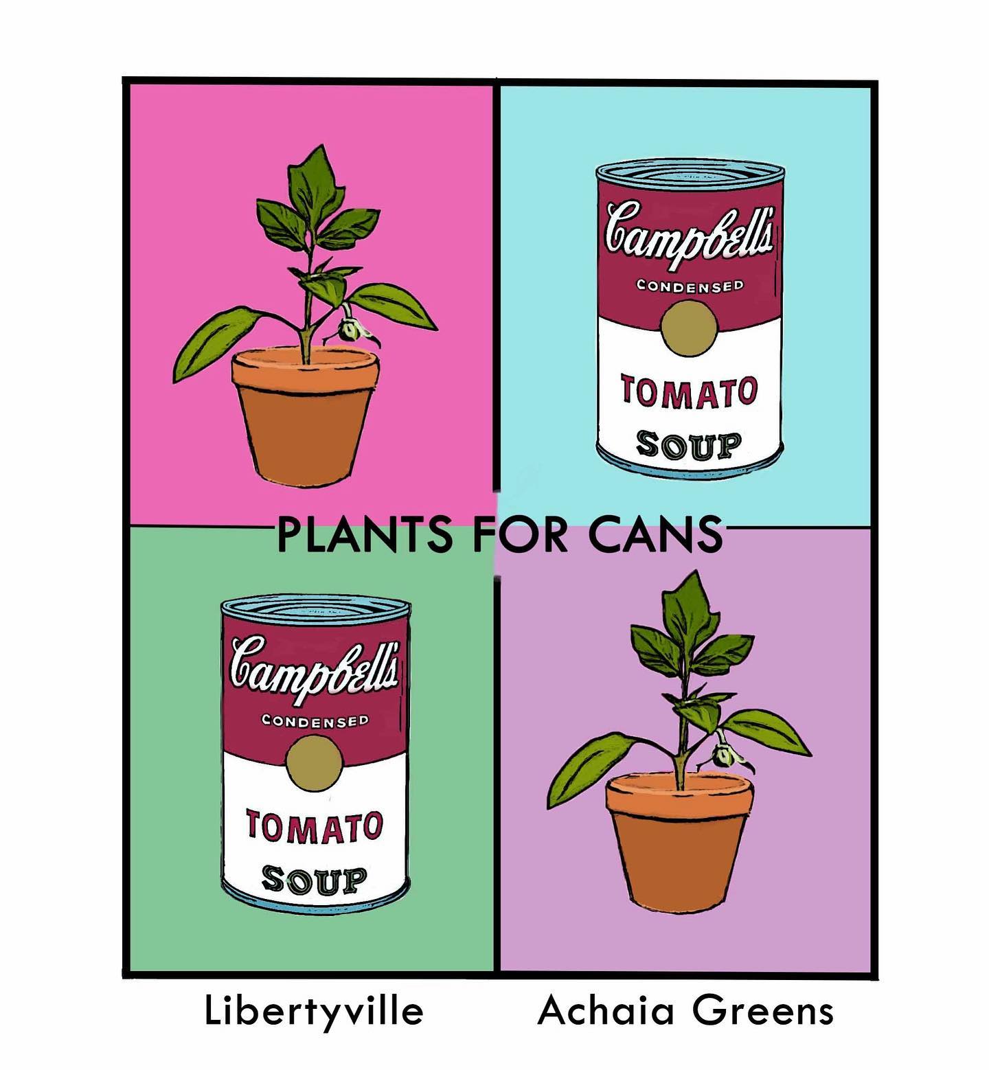 Plants for Cans Poster